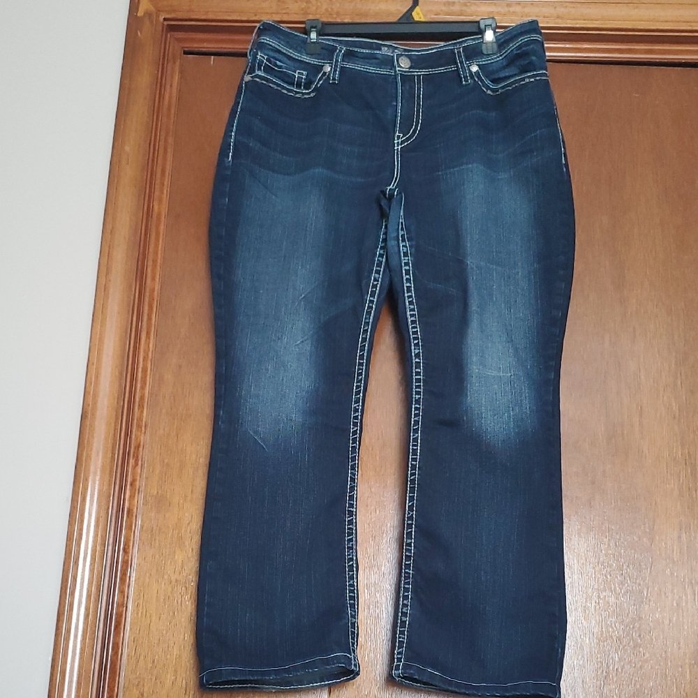 Classic Boot Cut Women's Jeans in Deep Blue